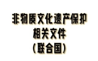 非物质文化遗产公约试题（非物质文化遗产公约试题及答案）