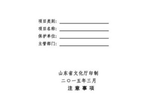 非物质文化遗产模版（非物质文化遗产项目申报书模板下载）