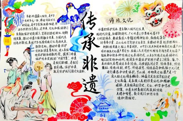 非物质文化遗产的小报（非物质文化遗产小报模板怎么做）-第1张图片-八三百科