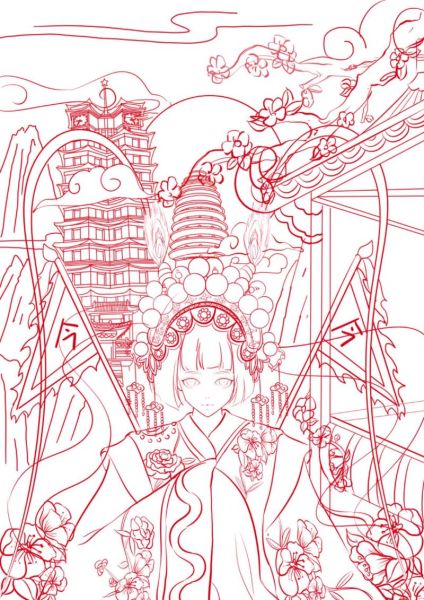 非物质文化遗产线描（非遗线描怎么画？零基础也能掌握的入门法）-第3张图片-八三百科