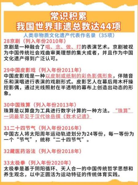 当前非物质文化遗产（当前非物质文化遗产分类全览）-第1张图片-八三百科