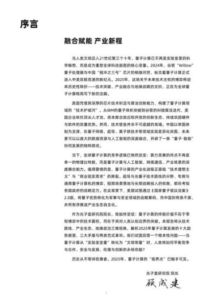 量子计算技术成就（量子计算技术最新突破2025）-第3张图片-八三百科