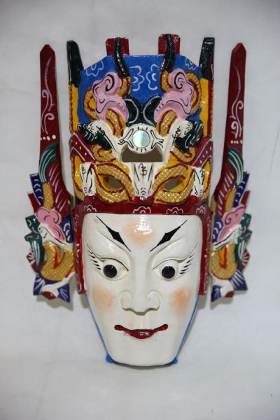 非物质文化遗产傩戏图片（傩戏面具图片高清大全）-第1张图片-八三百科