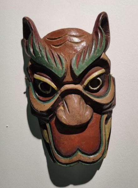 非物质文化遗产傩戏图片（傩戏面具图片高清大全）-第3张图片-八三百科