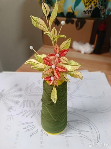 非物质文化遗产花绢花（非遗绢花怎么做：超简单入门教程）-第3张图片-八三百科