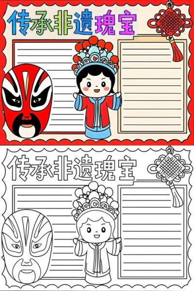 非物质文化遗产小报作文（非遗小报作文500字范文怎么写）-第3张图片-八三百科