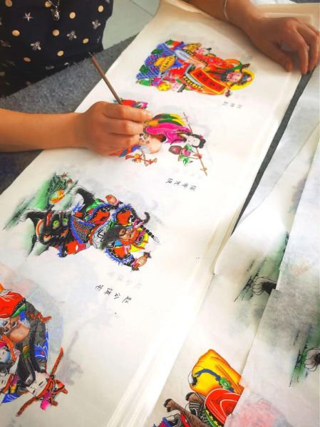 四川非物质文化遗产年画（四川绵竹年画初学者怎么学：零基础临摹路线）-第1张图片-八三百科