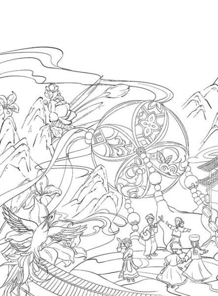 非物质文化遗产白描图片（白描非遗图片怎么画？从零开始学线稿）-第2张图片-八三百科