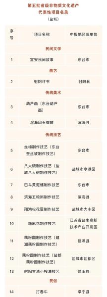 盐城非物质文化遗产追寻（盐城非遗追寻指南：第一次看就能懂）-第1张图片-八三百科