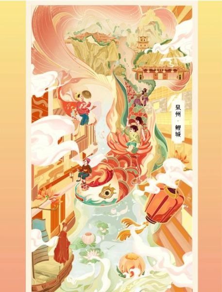 泉州文化遗产非物质文化遗产画（泉州非遗手绘地图怎么画）-第3张图片-八三百科